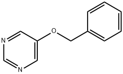 Pyrimidine, 5-(phenylmethoxy)- Structure