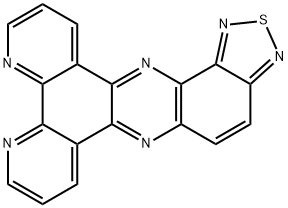 Dipyrido[3,2-a:2',3'-c]phenazine-10,11-(2,1,3-thiadiazole) Structure