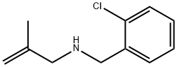 Benzenemethanamine, 2-chloro-N-(2-methyl-2-propen-1-yl)- Structure