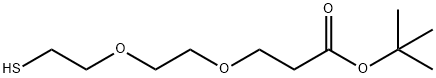 Thio-PEG2-t-butyl ester Structure