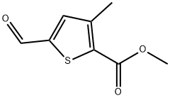 5-(1-methoxyvinyl)-4-methylthiophene-2-carbaldehyde Structure