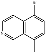 5-bromo-8-methylisoquinoline Structure