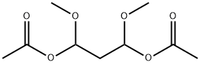 1,3-Propanediol, 1,3-dimethoxy-, 1,3-diacetate Structure