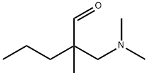 Pentanal, 2-[(dimethylamino)methyl]-2-methyl- Structure