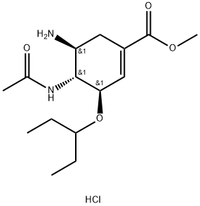 Oseltamivir EP Impurity E HCl Structure