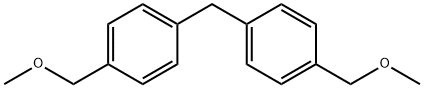 Benzene, 1,1'-methylenebis[4-(methoxymethyl)- Structure