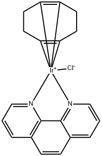 Chloro(1,5-cyclooctadiene)(1,10-phenanthroline)iridium(I) THF adduct, min. 98% Structure