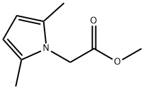 1H-Pyrrole-1-acetic acid, 2,5-dimethyl-, methyl ester Structure