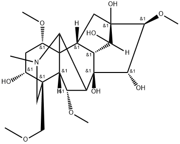 Mesaconine Structure