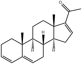 16-Dehydro Pregnenolone Acetate Impurity 5 Structure
