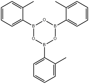 2,4,6-tri(o-tolyl)boroxin Structure