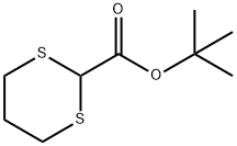 1,3-Dithiane-2-carboxylic acid, 1,1-dimethylethyl ester Structure