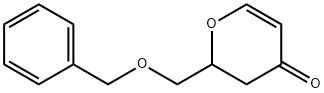 4H-Pyran-4-one, 2,3-dihydro-2-[(phenylmethoxy)methyl]- Structure