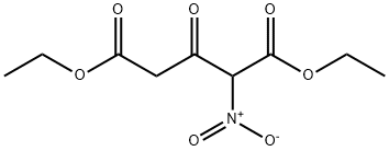 Pentanedioic acid, 2-nitro-3-oxo-, 1,5-diethyl ester Structure