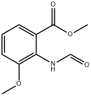 3-Methoxy-2-formamino-benzoesaeure-methylester Structure