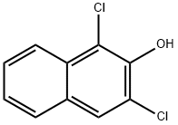 2-Naphthalenol, 1,3-dichloro- Structure