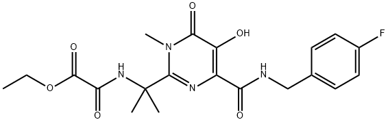 Raltegravir Diketo Ethoxy Impurity Structure