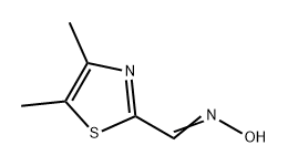 2-Thiazolecarboxaldehyde, 4,5-dimethyl-, oxime Structure