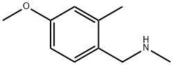 Benzenemethanamine, 4-methoxy-N,2-dimethyl- Structure