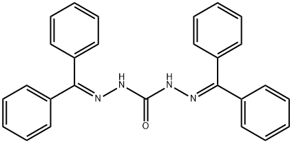 Carbonic dihydrazide, bis(diphenylmethylene)- (9CI) Structure