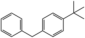 Benzene, 1-(1,1-dimethylethyl)-4-(phenylmethyl)- Structure