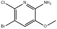 2-Pyridinamine, 5-bromo-6-chloro-3-methoxy- Structure