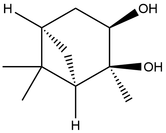 Bicyclo[3.1.1]heptane-2,3-diol, 2,6,6-trimethyl-, [1R-(1α,2β,3β,5α)]- (9CI) Structure