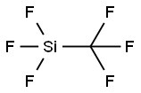 Silane, trifluoro(trifluoromethyl)- Structure
