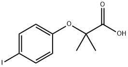 2-(4-iodophenoxy)-2-methylpropanoic acid Structure