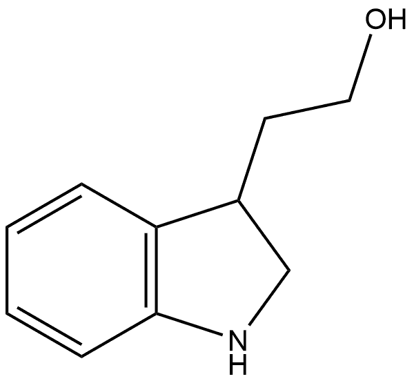 2-(2,3-dihydro-1H-indol-3-yl)ethan-1-ol Structure