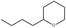 2H-Pyran, 2-butyltetrahydro- Structure