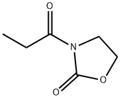 2-Oxazolidinone, 3-(1-oxopropyl)- Structure