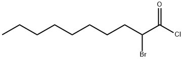 Decanoyl chloride, 2-bromo- Structure