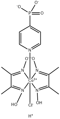 Triethylammonium {chlorobis(dimethylglyoximato)(4-hydrogenphosphonatepyridinyl) cobaltate(III)} Structure