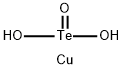 copper tellurium trioxide  Structure
