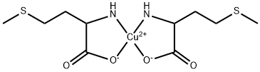 bis(DL-methioninato-N,O)copper Structure