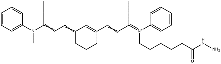 Cyanine7 hydrazide Structure