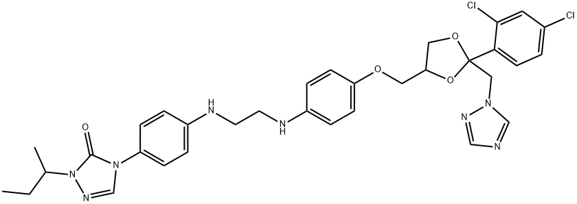 Itraconazole Impurity 32 Structure