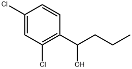 Benzenemethanol, 2,4-dichloro-α-propyl- Structure
