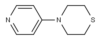4-(pyridin-4-yl)thiomorpholine Structure