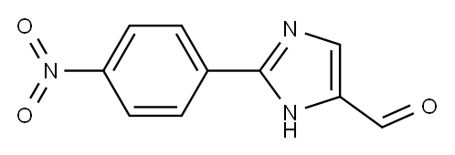 2-(4-nitrophenyl)-1H-imidazole-4-carbaldehyde Structure