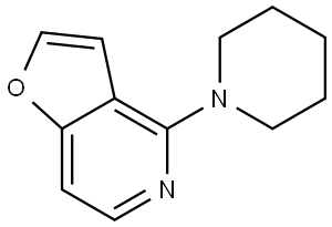 4-(piperidin-1-yl)furo[3,2-c]pyridine Structure