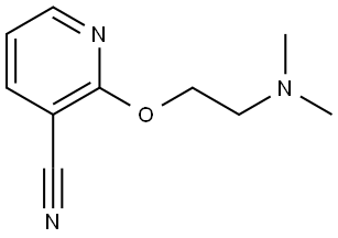 2-(2-(dimethylamino)ethoxy)nicotinonitrile Structure