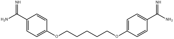 Pentamidine Structure