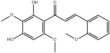 2',4'-Dihydroxy-2,3',6'-trimethoxychalcone Structure