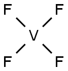 VANADIUM(IV) FLUORIDE Structure
