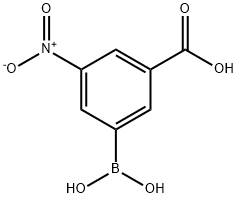 3-Carboxy-5-nitrophenylboronic acid Structure