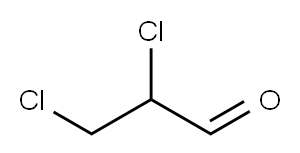 2，3-Dichloropropionaldehyde Structure