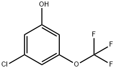 3-Chloro-5-(trifluoromethoxy)phenol Structure