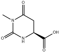 1-Methyl-L-4,5-dihydroorotic acid Structure